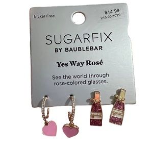 Sugarfix Yes Way Rose Earrings Nickel Free Earrings